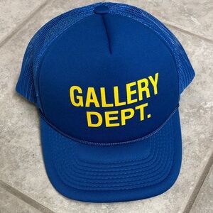 Gallery Dept Blue and Yellow Cap
